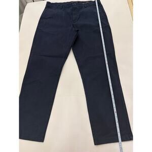 Men's Pants Black Brown 1826 Navy Straight Leg Dress Pants Men’s 38x32